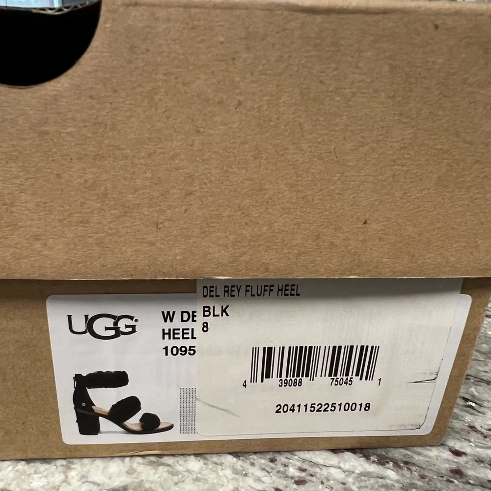 UGG “Del Rey” Fluff Heel - Picture 3 of 11
